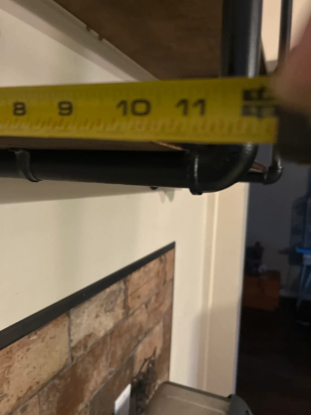Industrial Pipe Wall Shelf 🥕 image indicator(5)