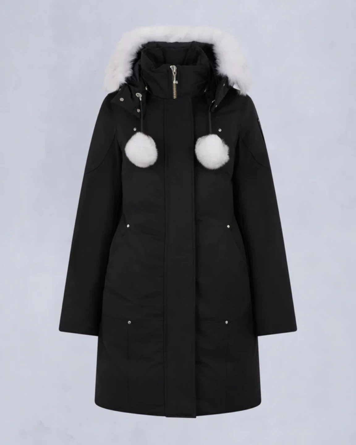 Moose Knuckles Black Down Parka