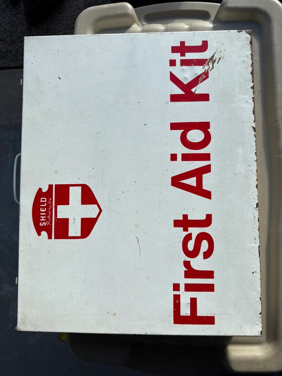 Vintage Shield First Aid Kit thumbnail