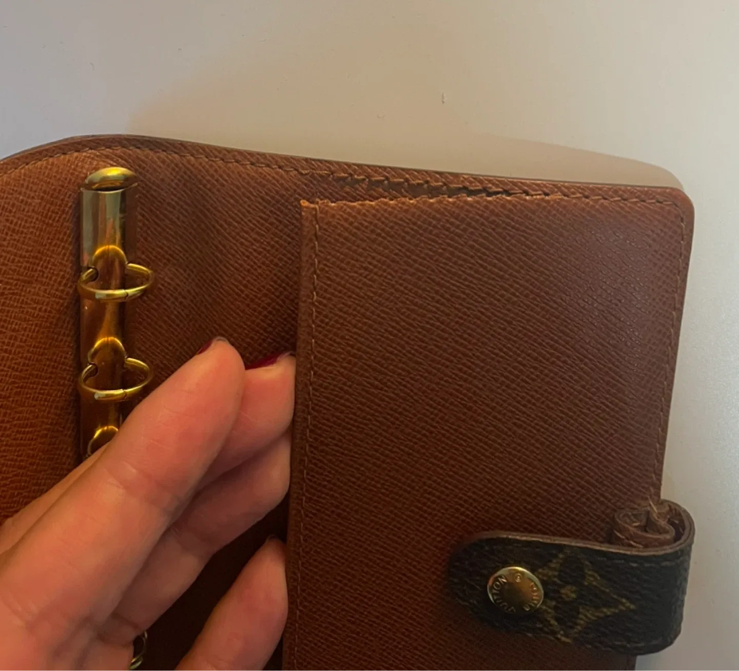 Authentic Louis Vuitton Monogram Agenda PM image indicator(4)