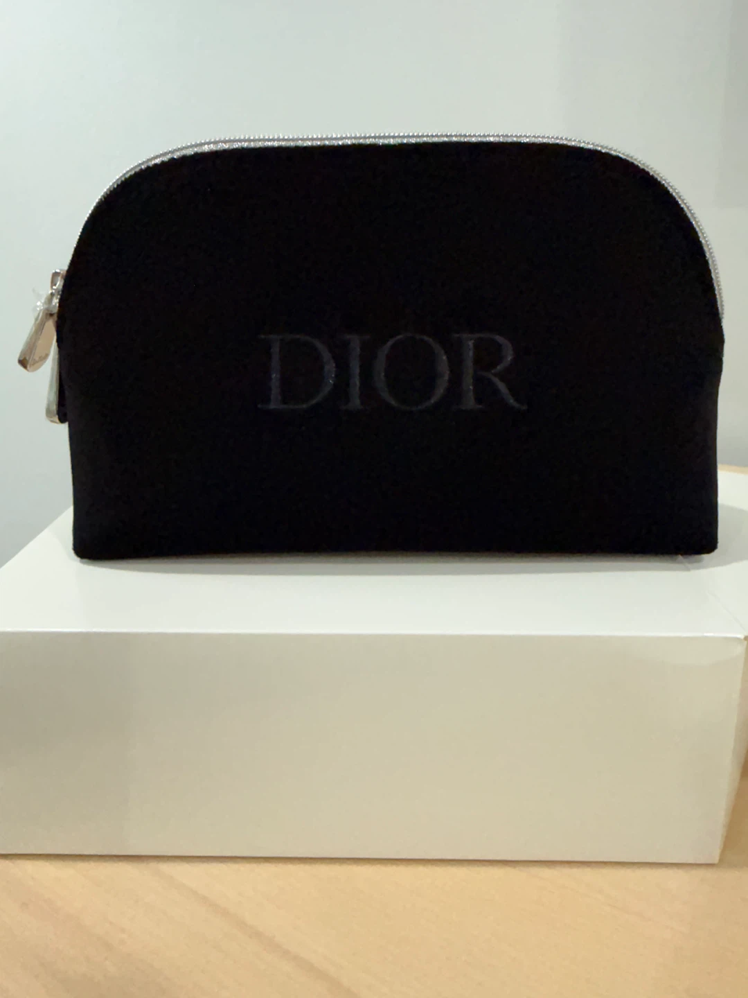 Dior Black Cosmetic Pouch