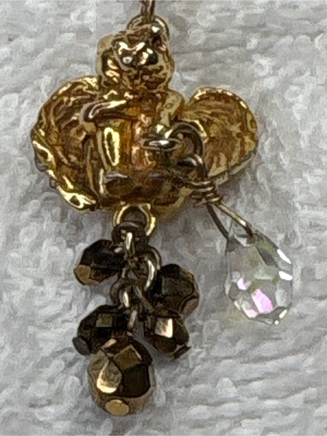 Vintage Kirks Folly Gold Tone Necklace