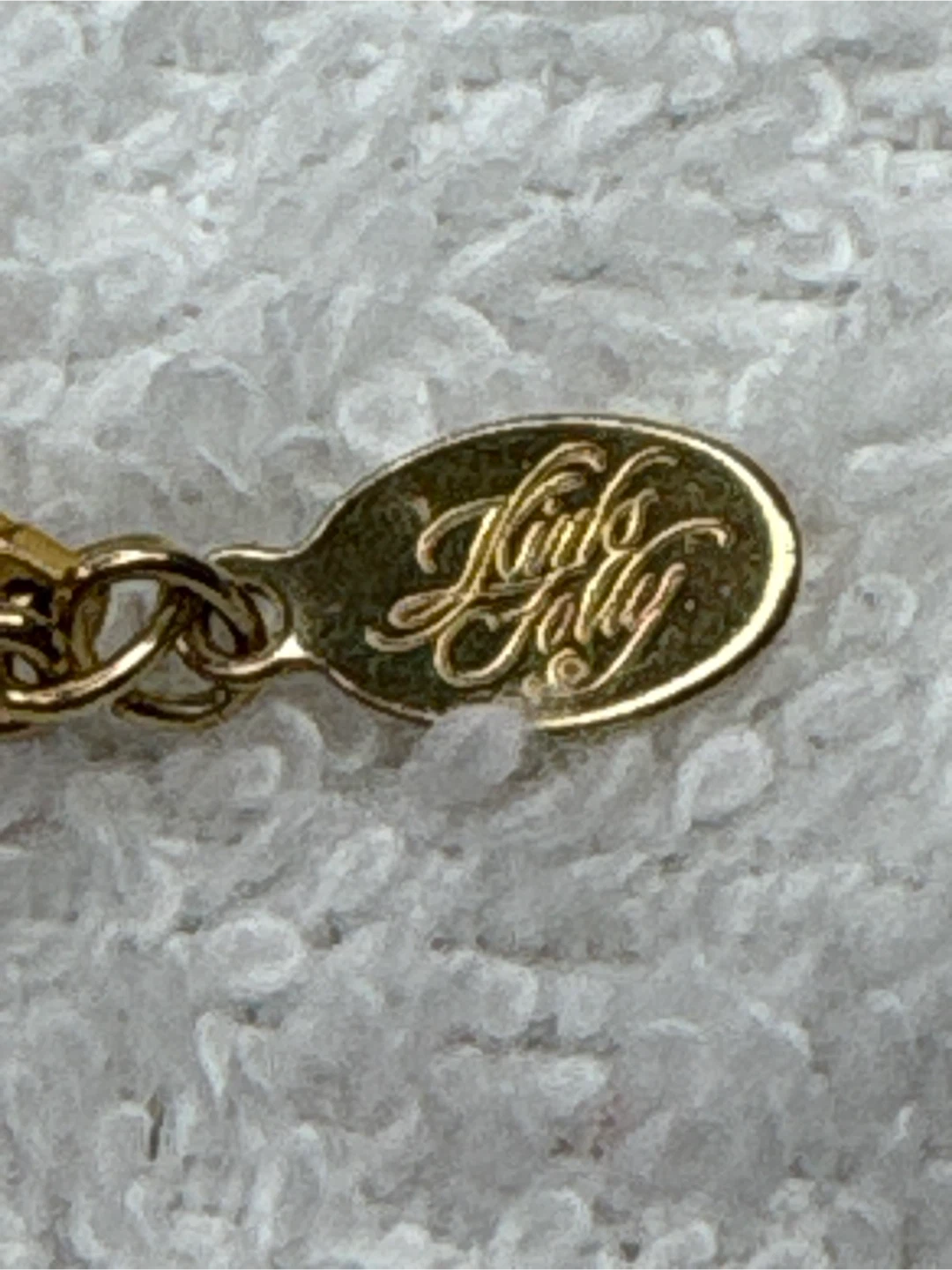 Vintage Kirks Folly Gold Tone Necklace - photo 3