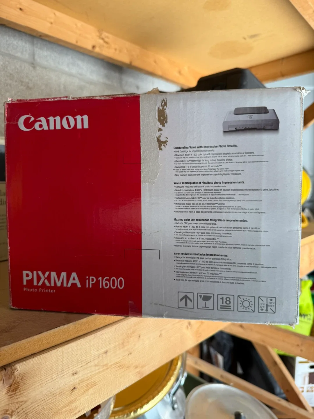 Canon PIXMA iP1600 Photo Printer image indicator(4)