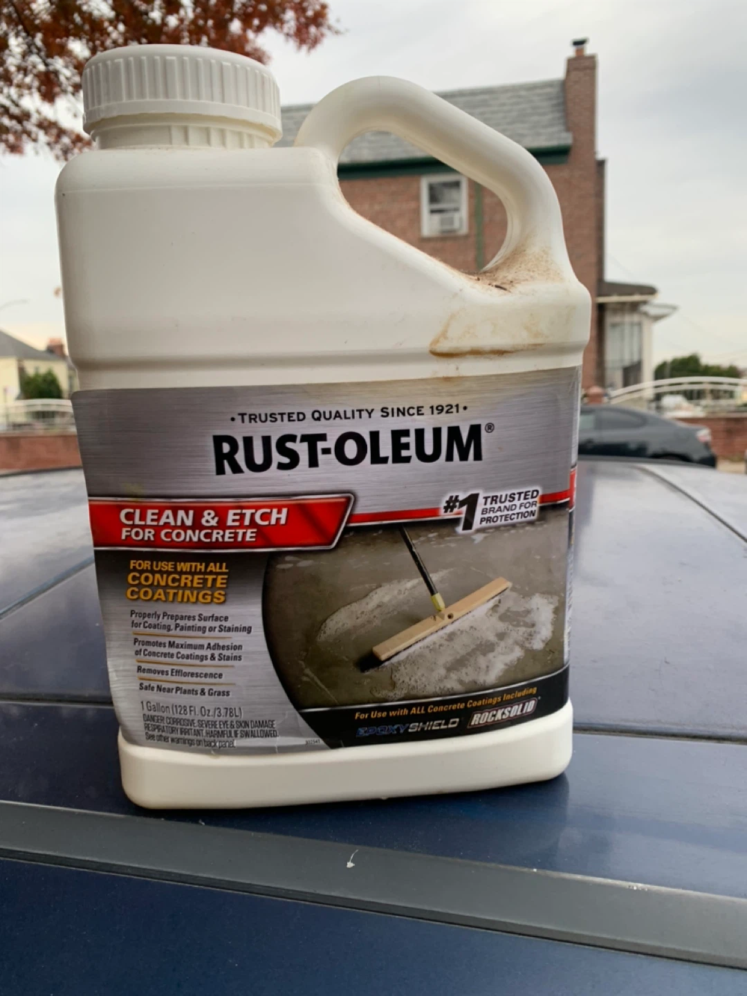 Rust-Oleum Clean & Etch for Concrete - 1 Gallon