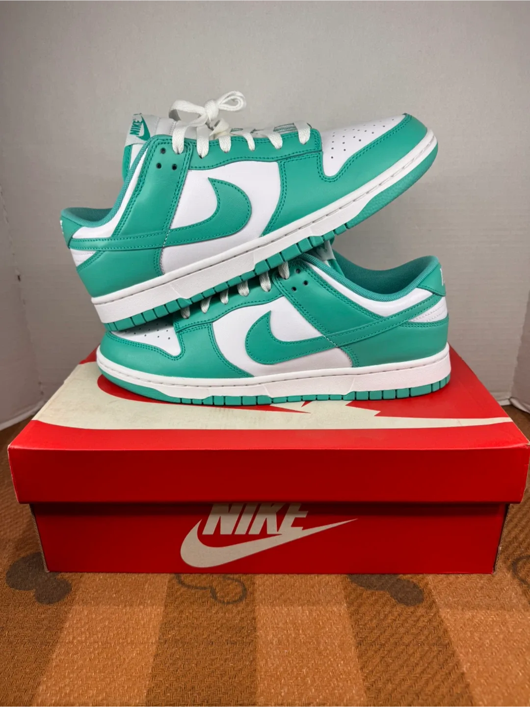 Nike Dunk Low White/Chlorophyll Sneakers
