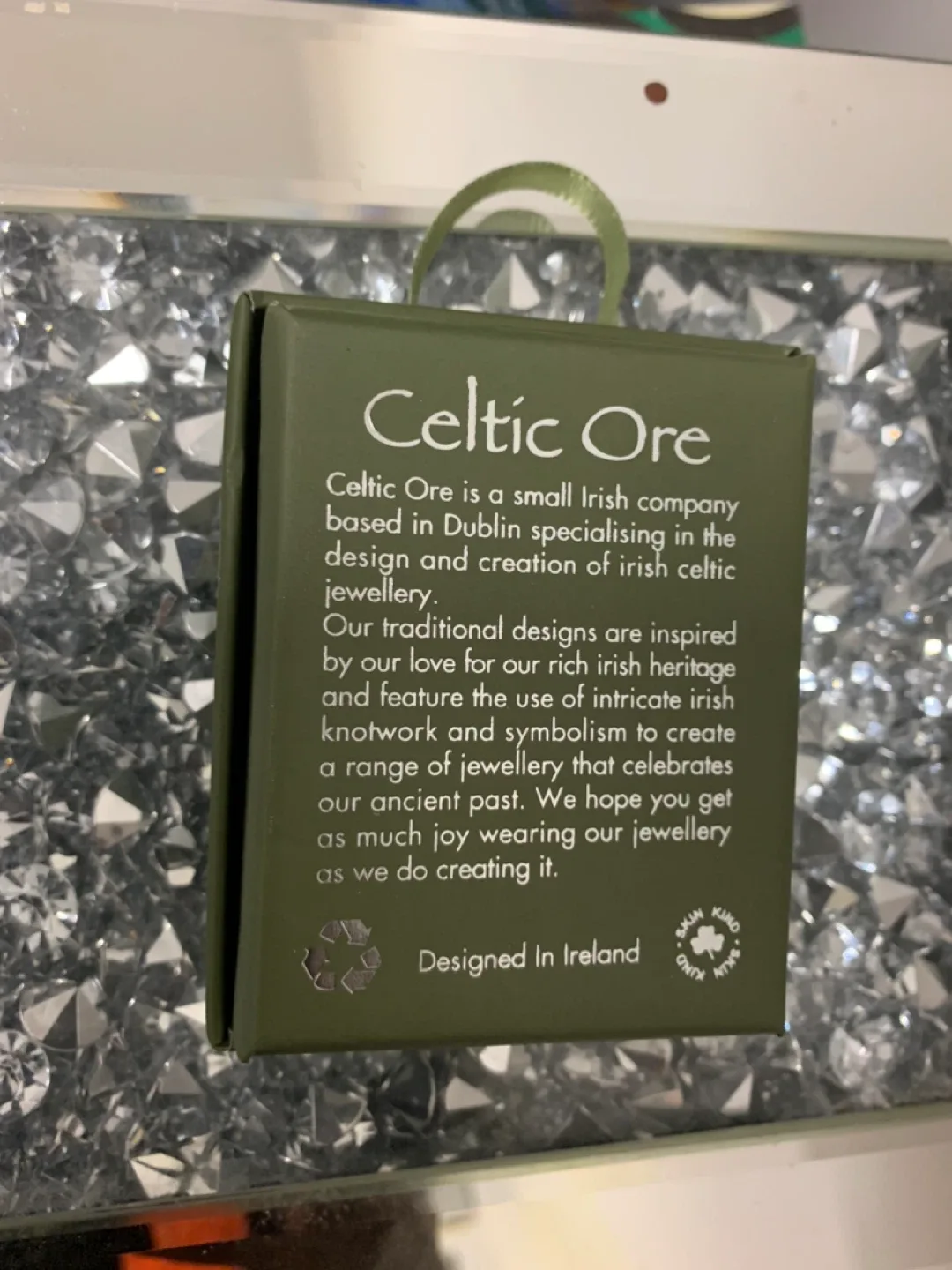 Celtic Ore Irish Silver Plated Shamrock Necklace image indicator(3)