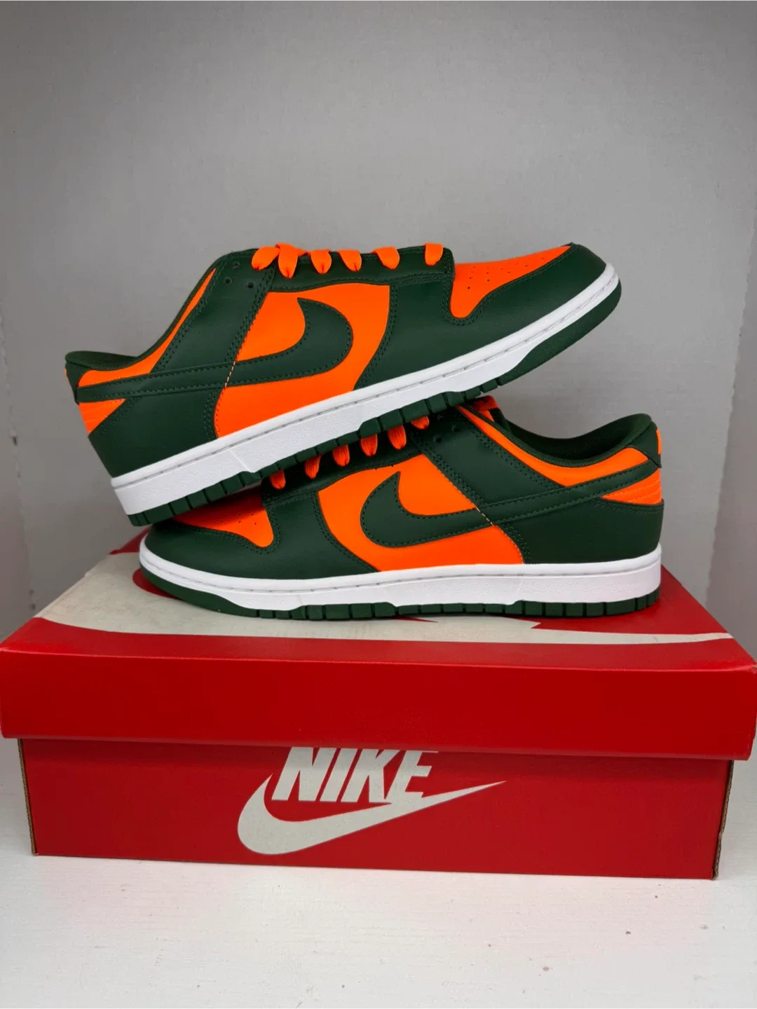 Nike Dunk Low Syracuse & Gorge Green