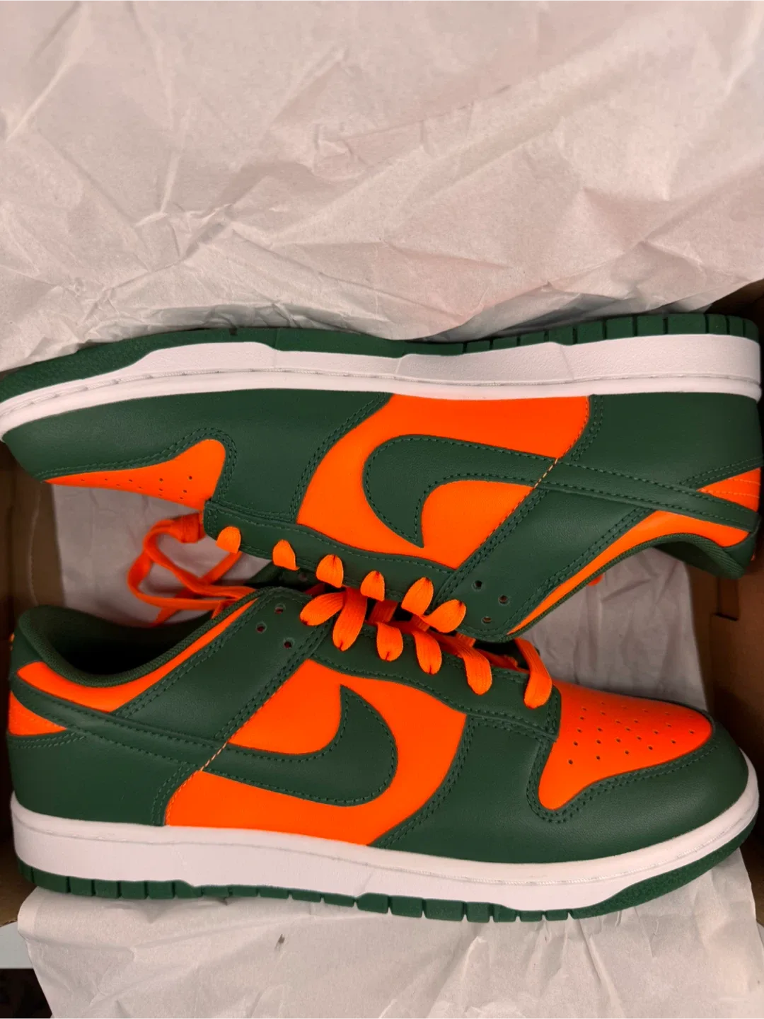 Nike Dunk Low Syracuse & Gorge Green image indicator(8)