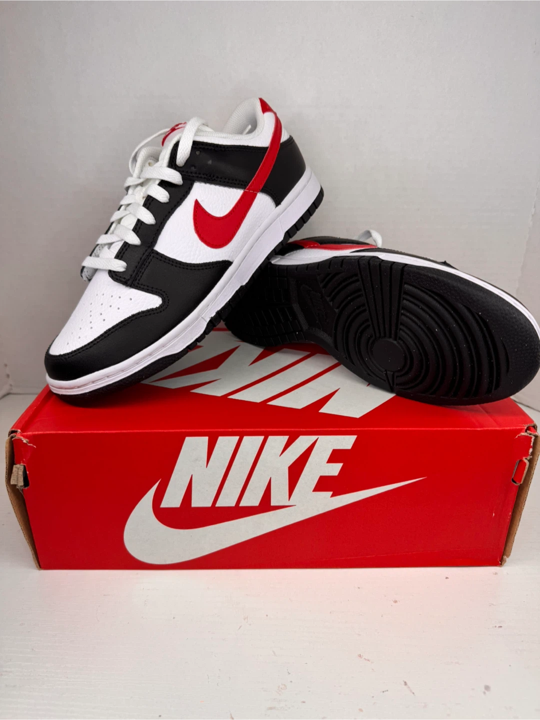 Nike Dunk Low Retro Panda Red - photo 5