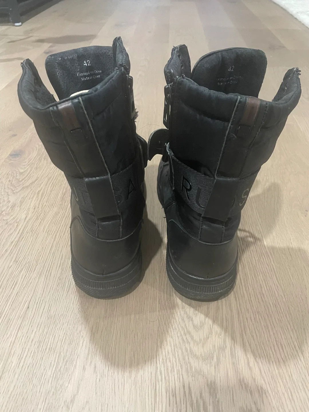 Rudsak Black leather boots - Size 42 size 9 image indicator(4)