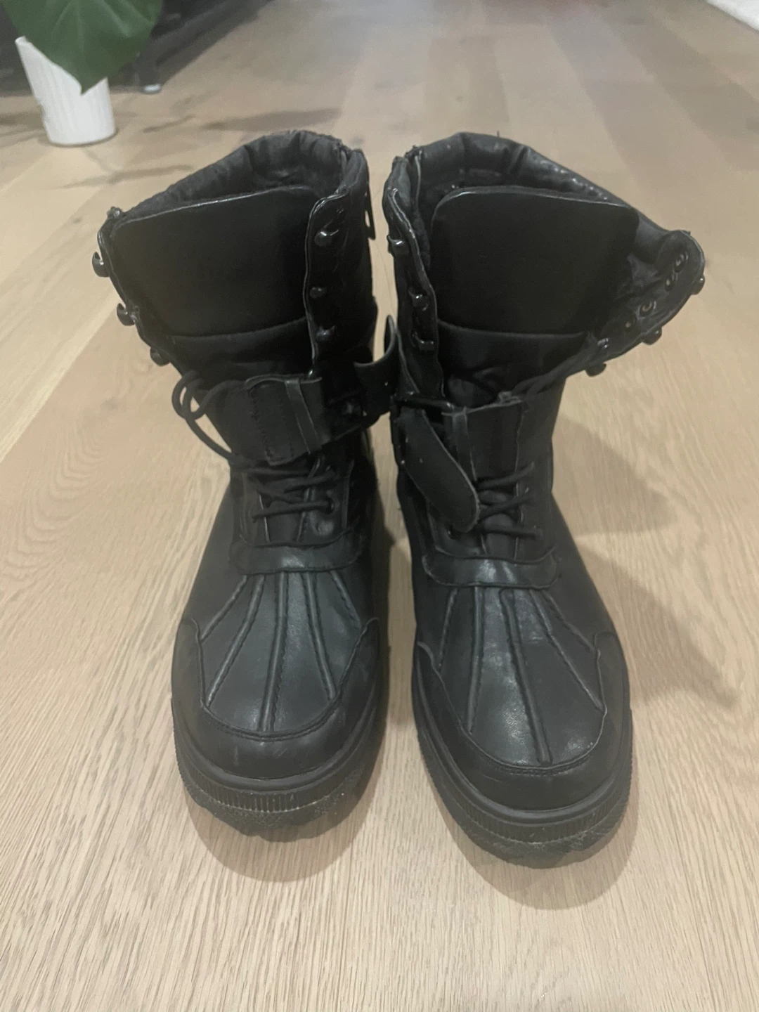 Rudsak Black leather boots - Size 42 size 9
