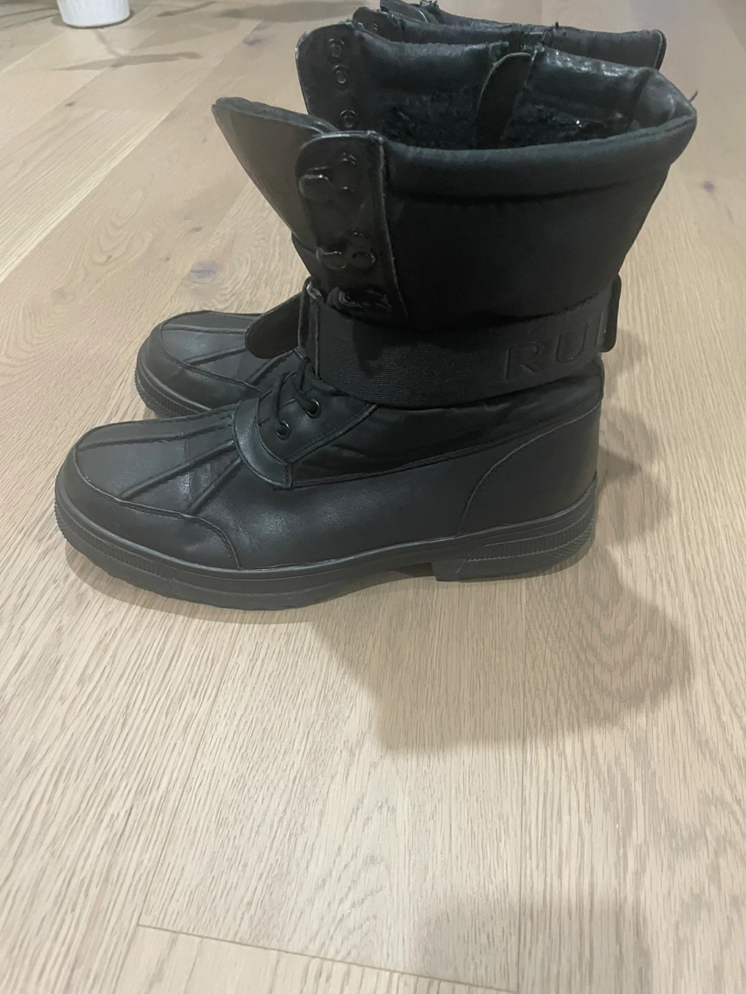 Rudsak Black leather boots - Size 42 size 9 - photo 2