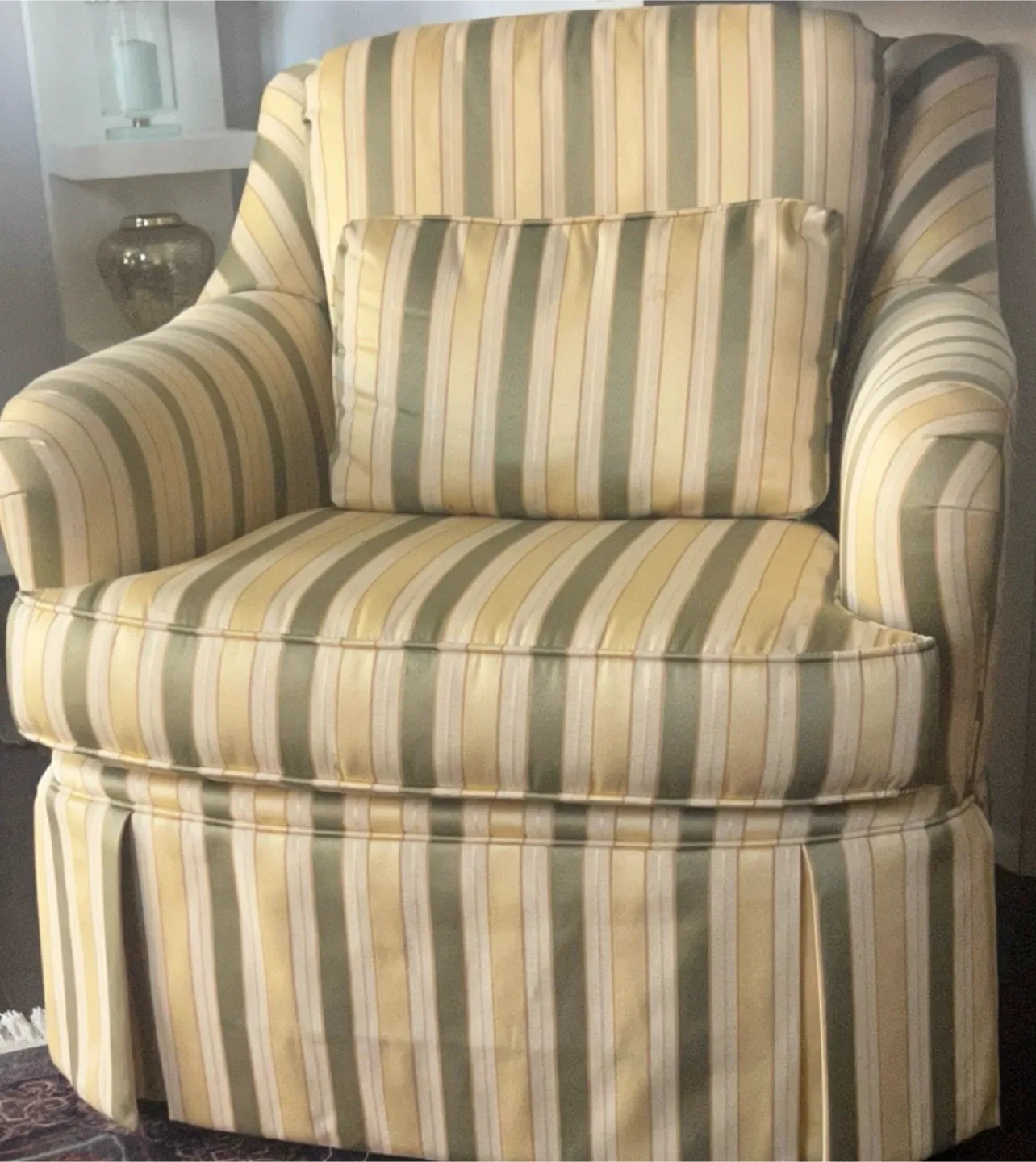 2 Striped Accent Chair image indicator(2)
