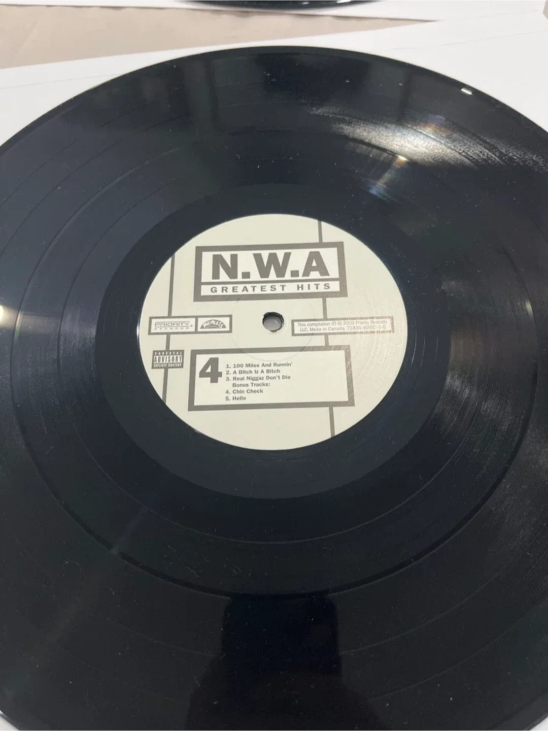 N.W.A. Greatest Hits Vinyl Record image indicator(7)