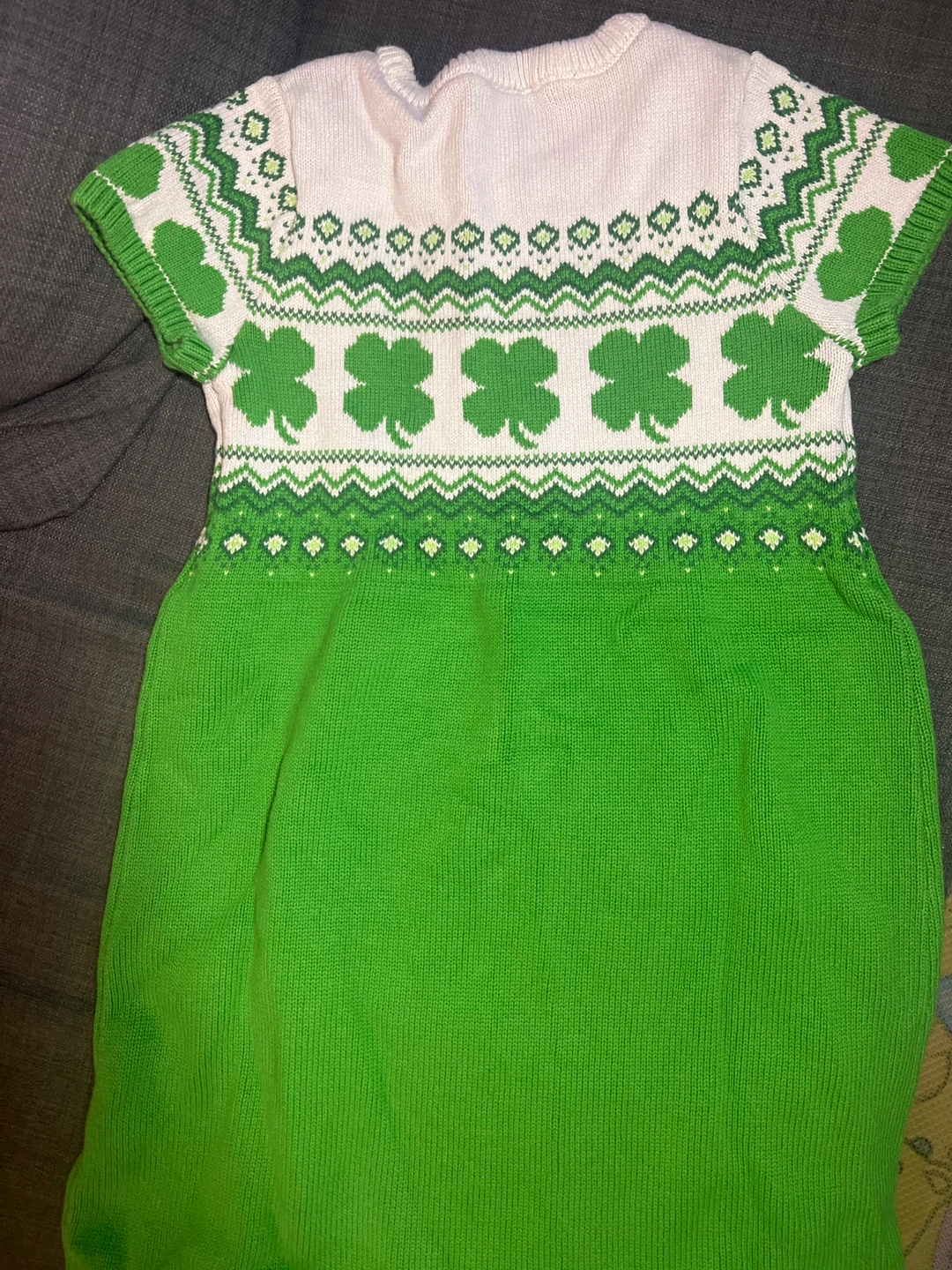 Gymboree Green Shamrock Dress - Size 8 - photo 3