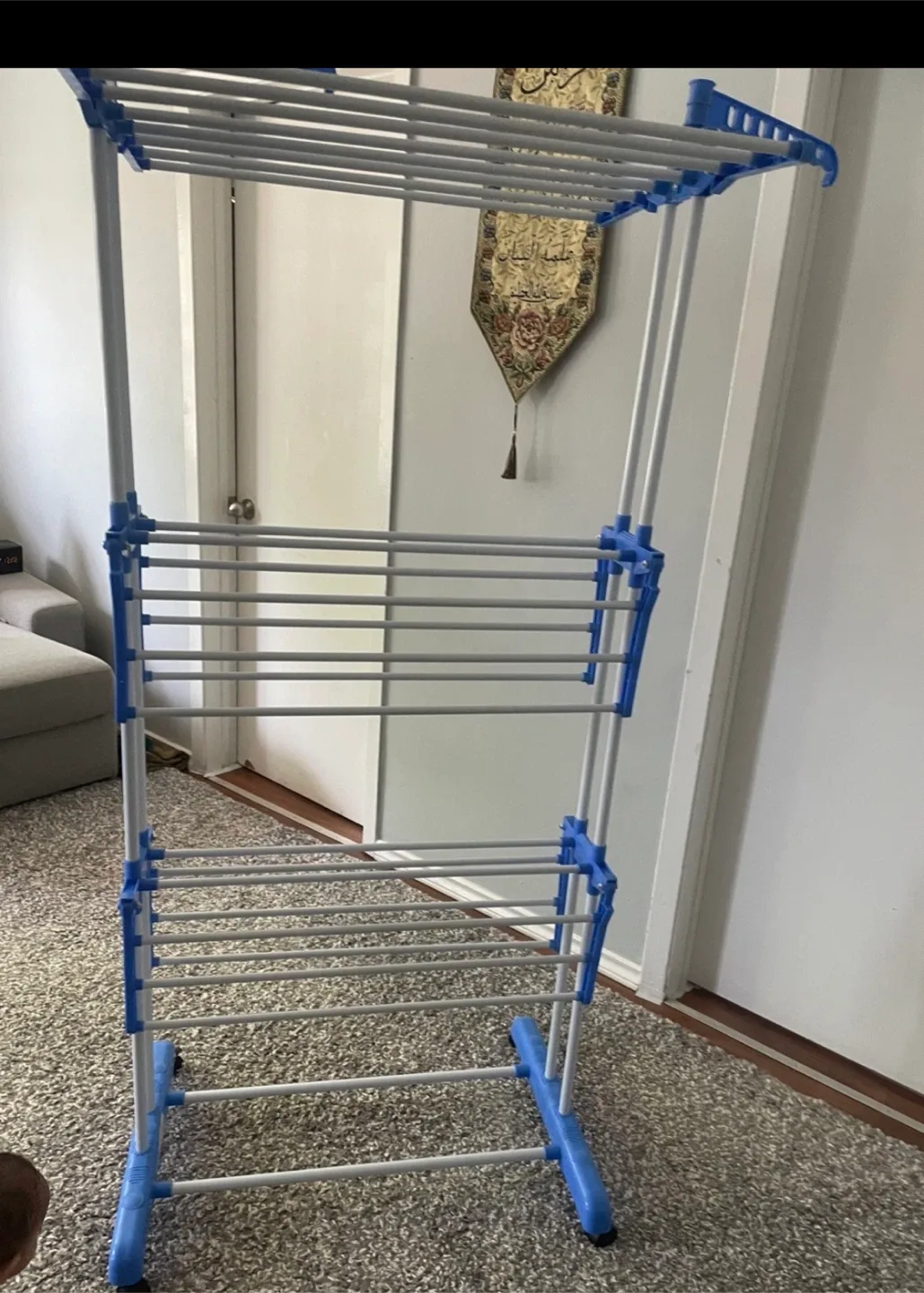 Clothes Drying Rack - Foldable & Adjustable 🥕 image indicator(2)