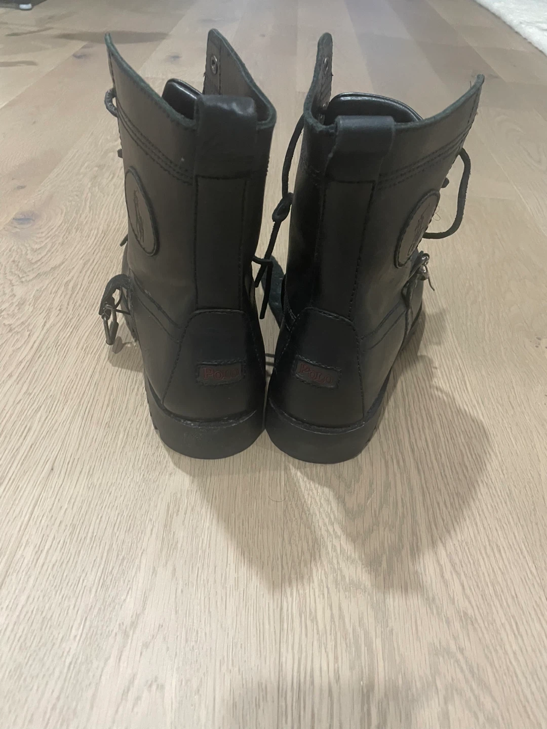 Polo Ralph Lauren Black Leather Boots - photo 4