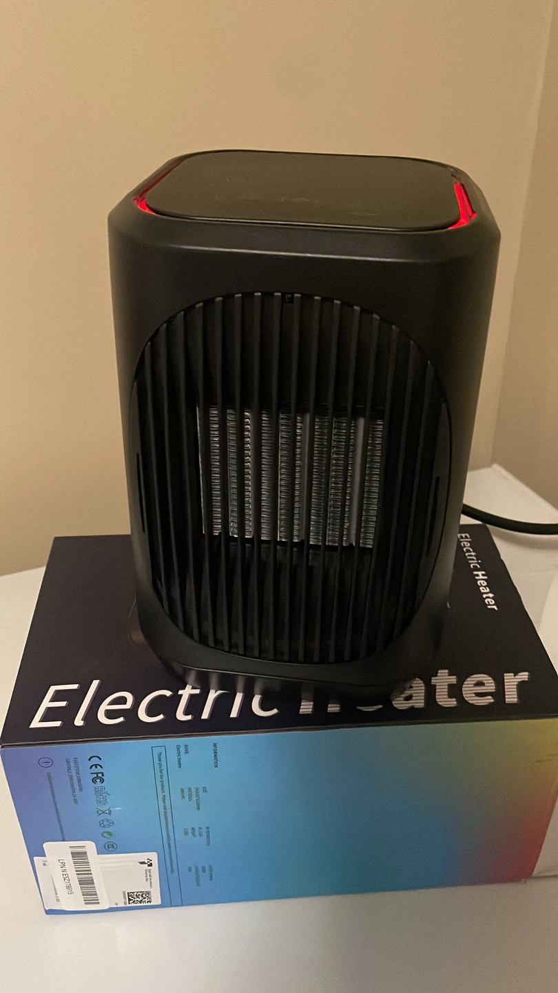 Electric Heater - Flame, Overheat, Tip-over 🥕 Protection