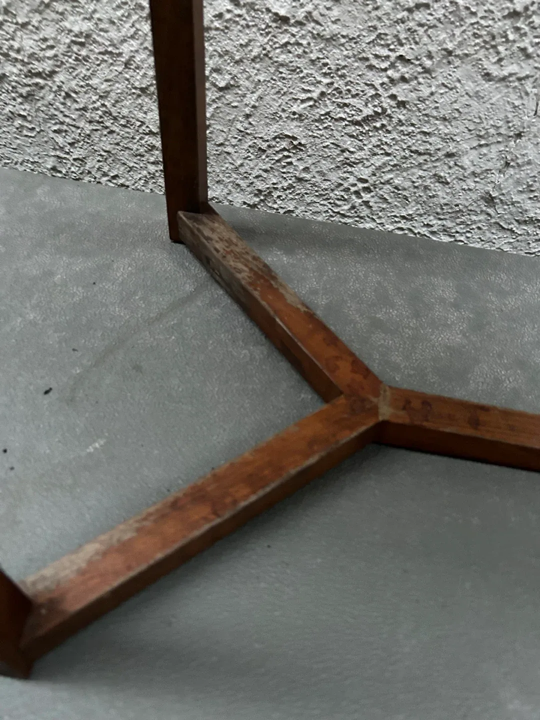 $18  EQ3 Trivia End Table side metal wood modern art deco image indicator(5)