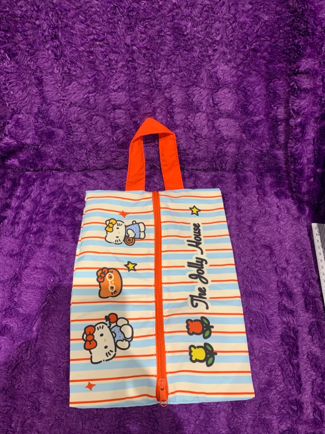 Hello Kitty Travel Kit Bag 12”x 9”