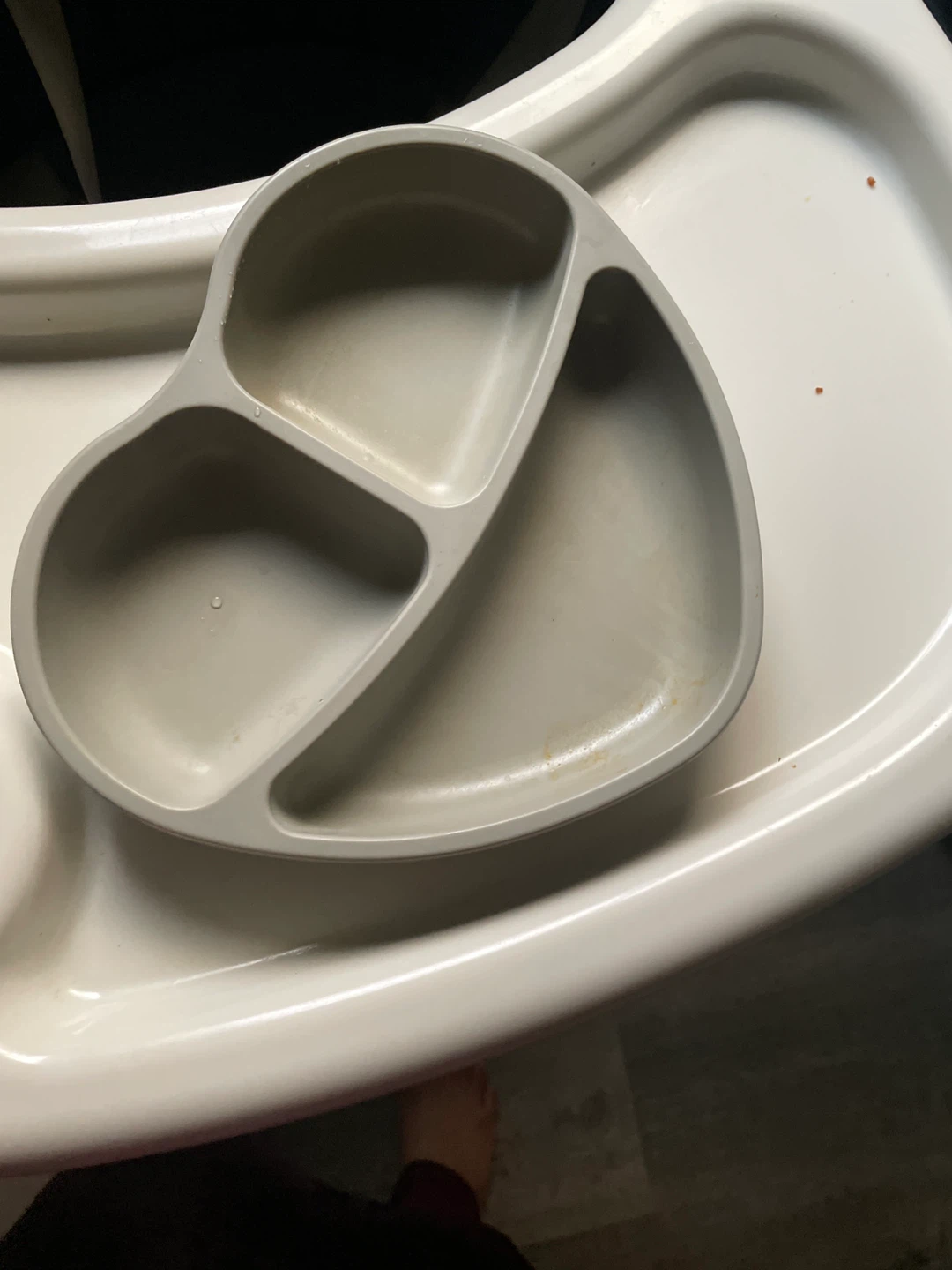 Silicone Divided Toddler Plate 🥕