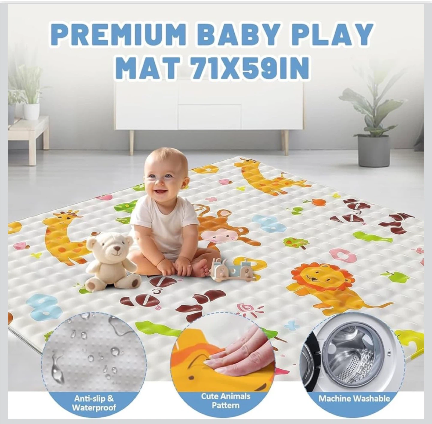 Brand New Baby Playpen - Black (71x59) - photo 2