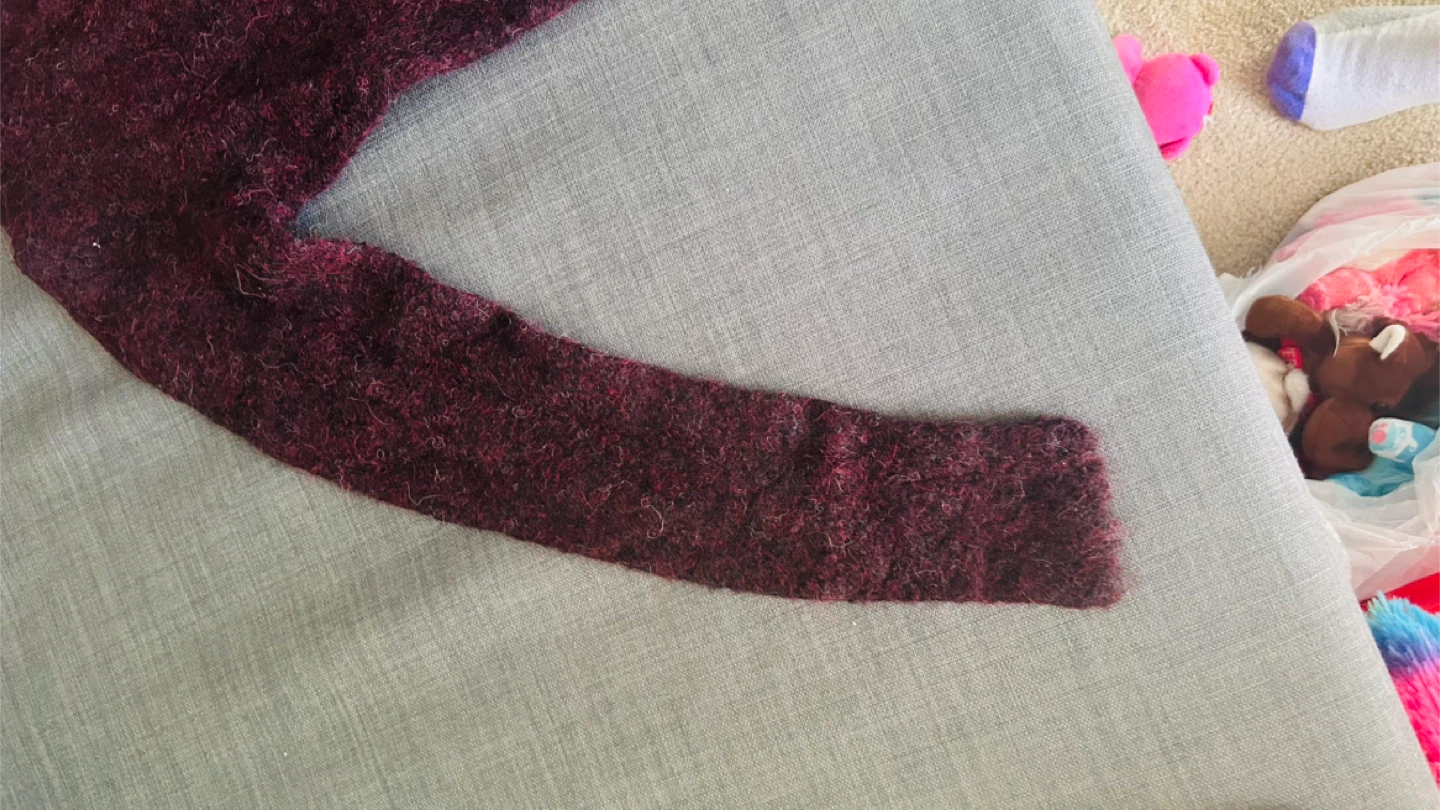 Poetry Alpaca Burgundy Knit Turtleneck Sweater - photo 5