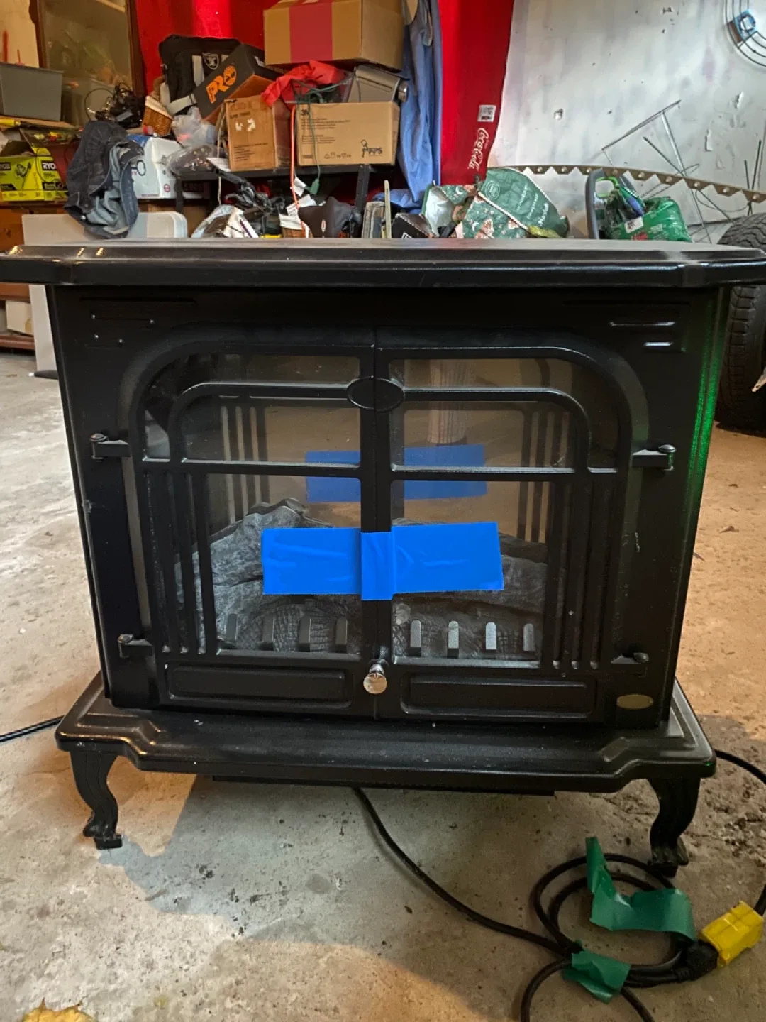 Coleman Black Electric Stove