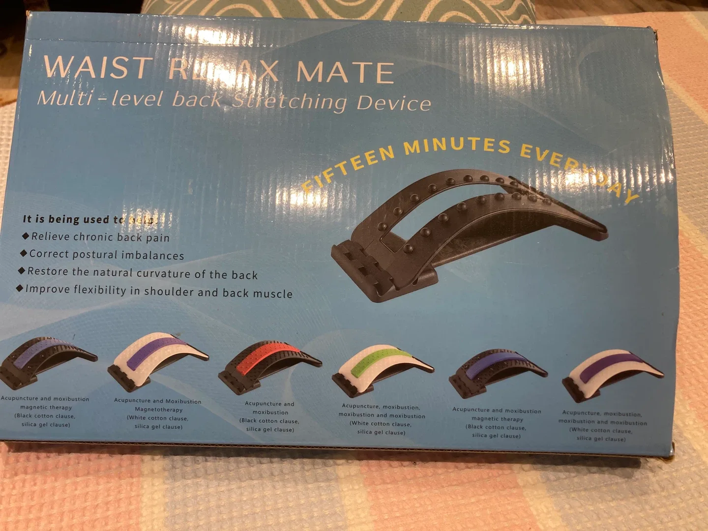 Waist Relax Mate Back Stretching Device image indicator(2)