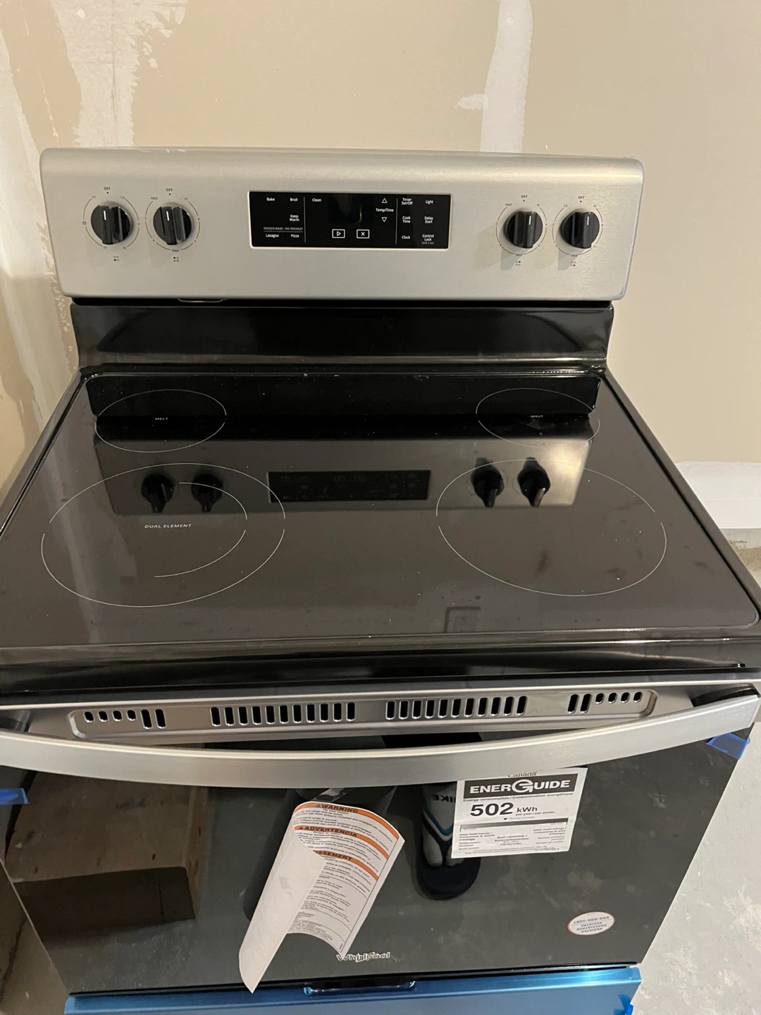 Brand new Whirlpool Electric Range