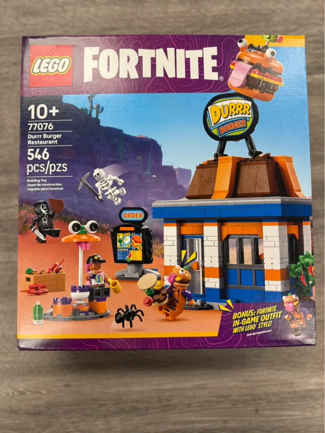 LEGO Fortnite 77076 - Durrr Burger Restaurant Set thumbnail