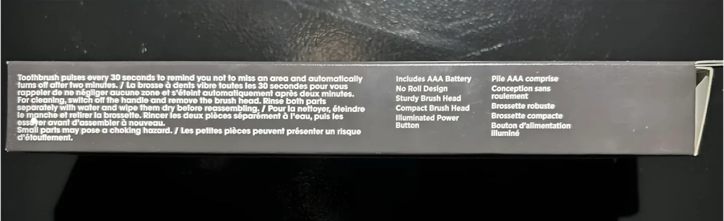 New ARC Sonic Power Toothbrush (Brushed Metal) image indicator(3)