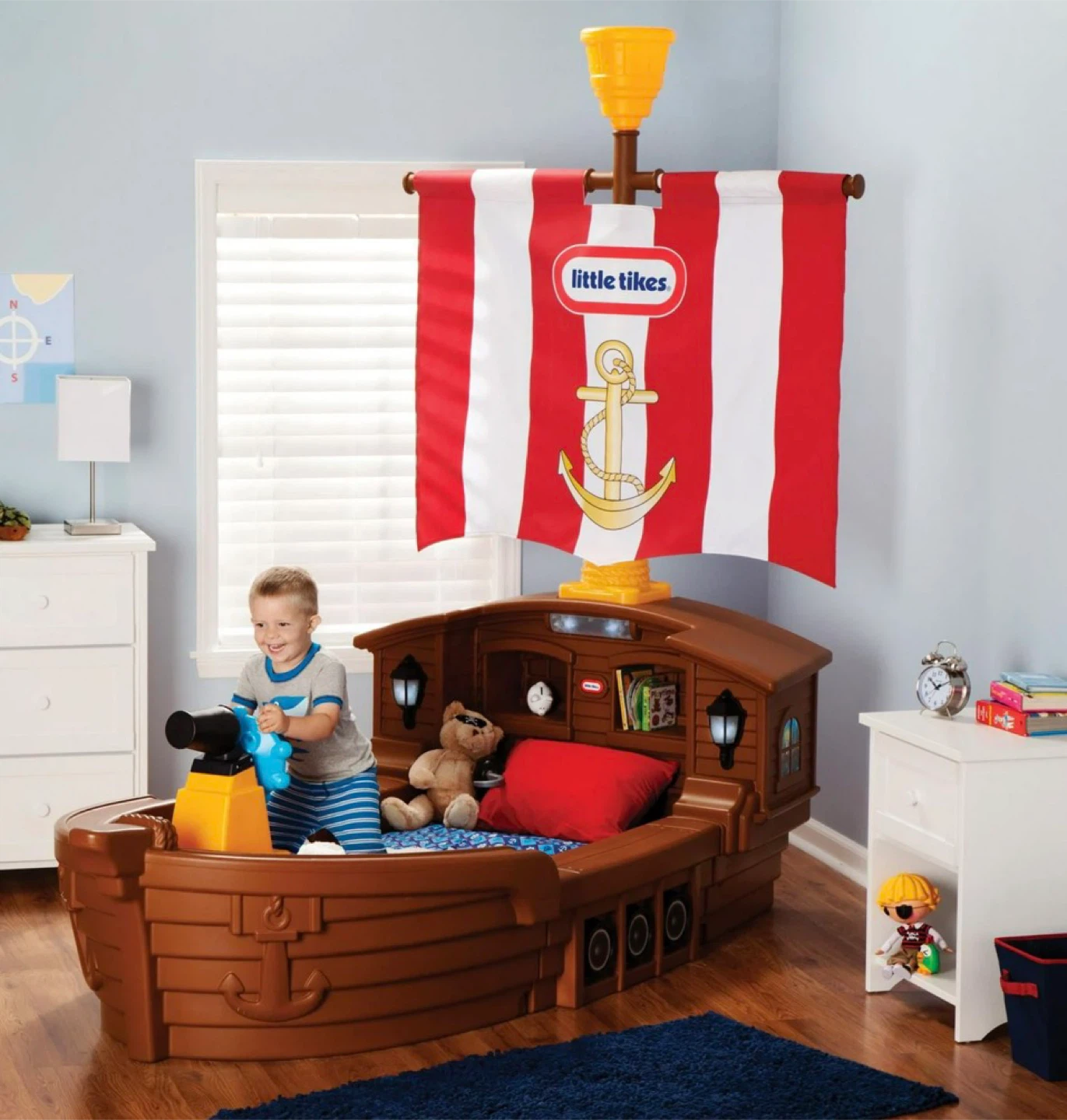 Little Tikes Pirate Ship Toddler Bed - photo 2