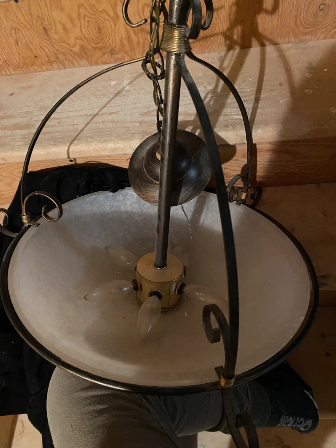 Hanging Bowl Light Fixture