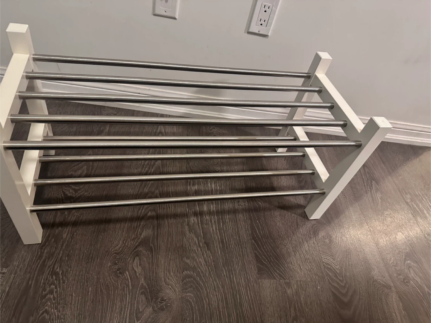 White Shoe Rack