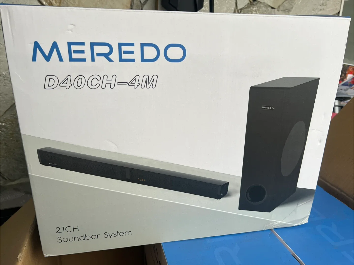 *Brand New*MEREDO 2.1 DETACHABLE SOUND BAR WITH SUBWOOFER-D40 image indicator(9)