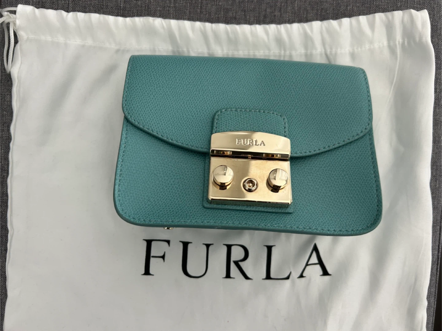 Furla Metropolis Mini Crossbody Bag - Turquoise
