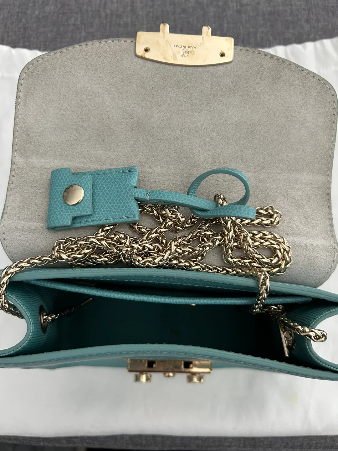 Furla Metropolis Mini Crossbody Bag - Turquoise - photo 3