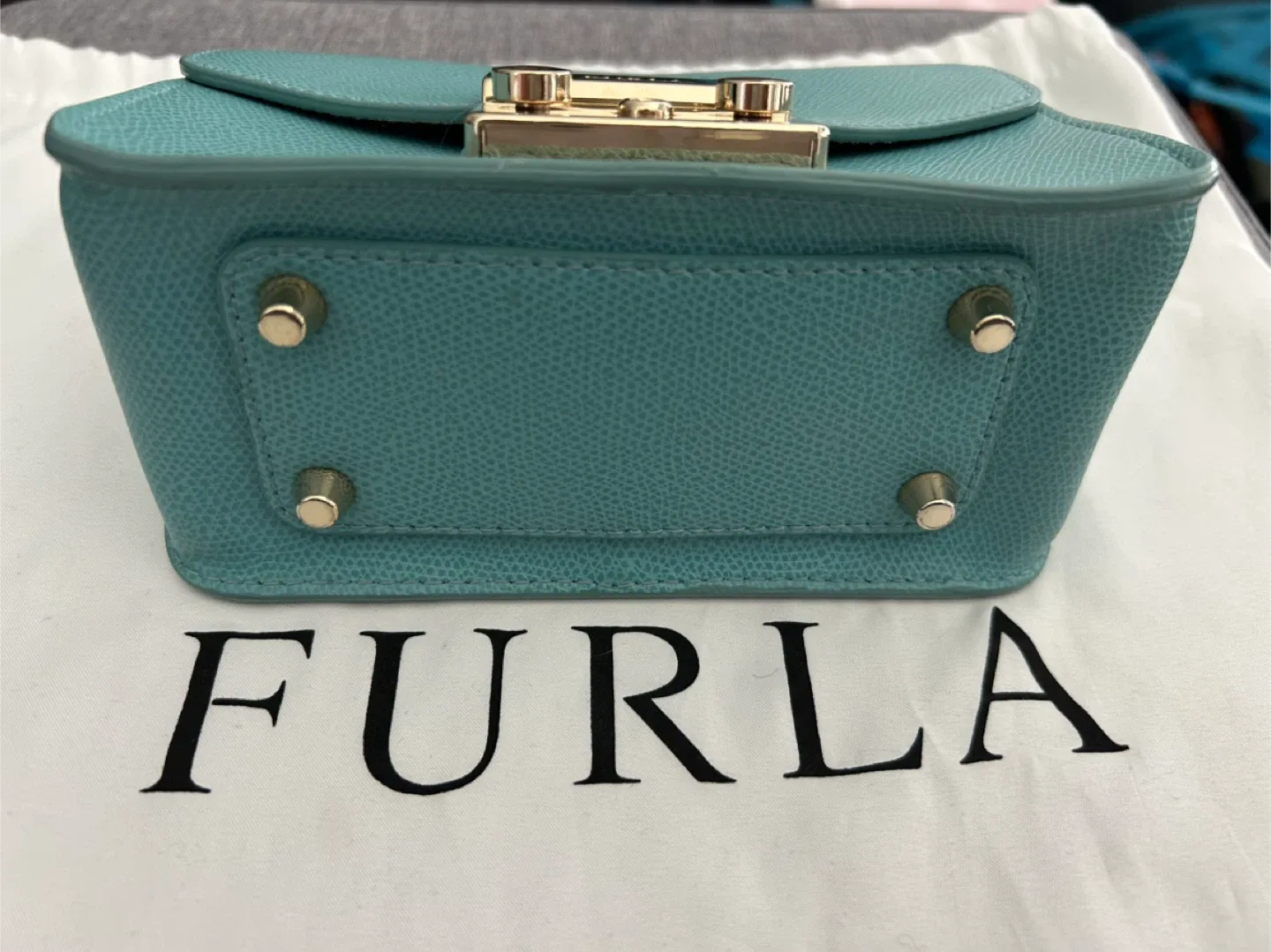 Furla Metropolis Mini Crossbody Bag - Turquoise image indicator(4)