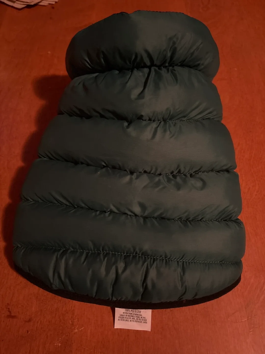 Dog Puffer Vest - Green