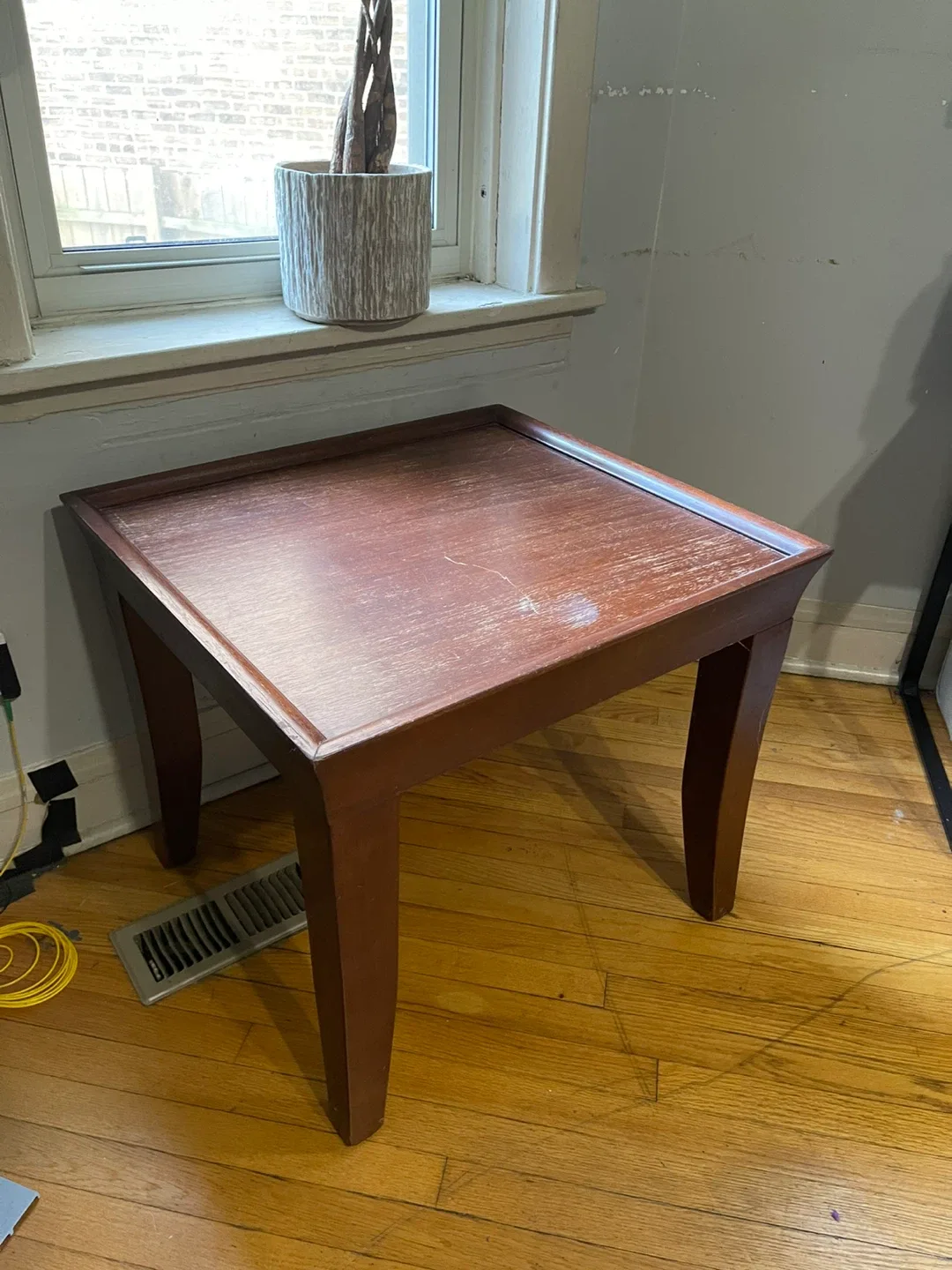 2 matching Wooden Side Tables image indicator(3)