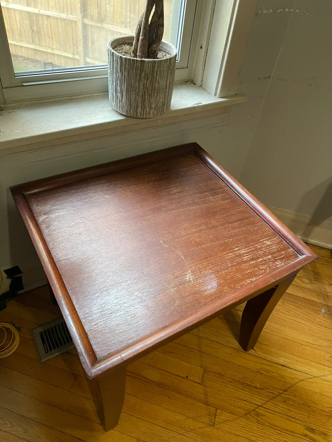 2 matching Wooden Side Tables image indicator(4)