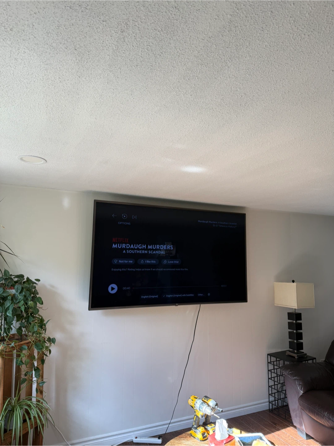 75” LG Smart TV