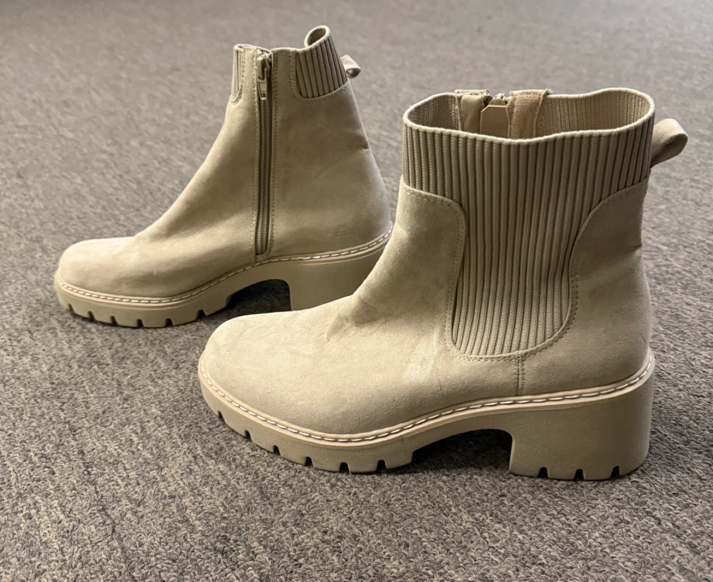 Time and Tru Women's Memory Foam Booties - Size 11 - photo 4
