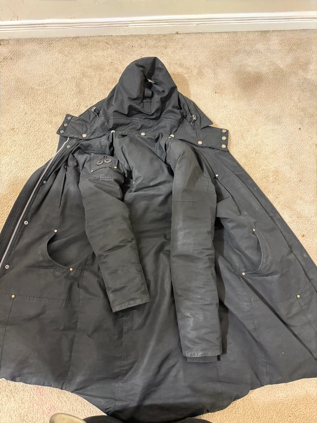 Moose Knuckles Black Down Parka - photo 3