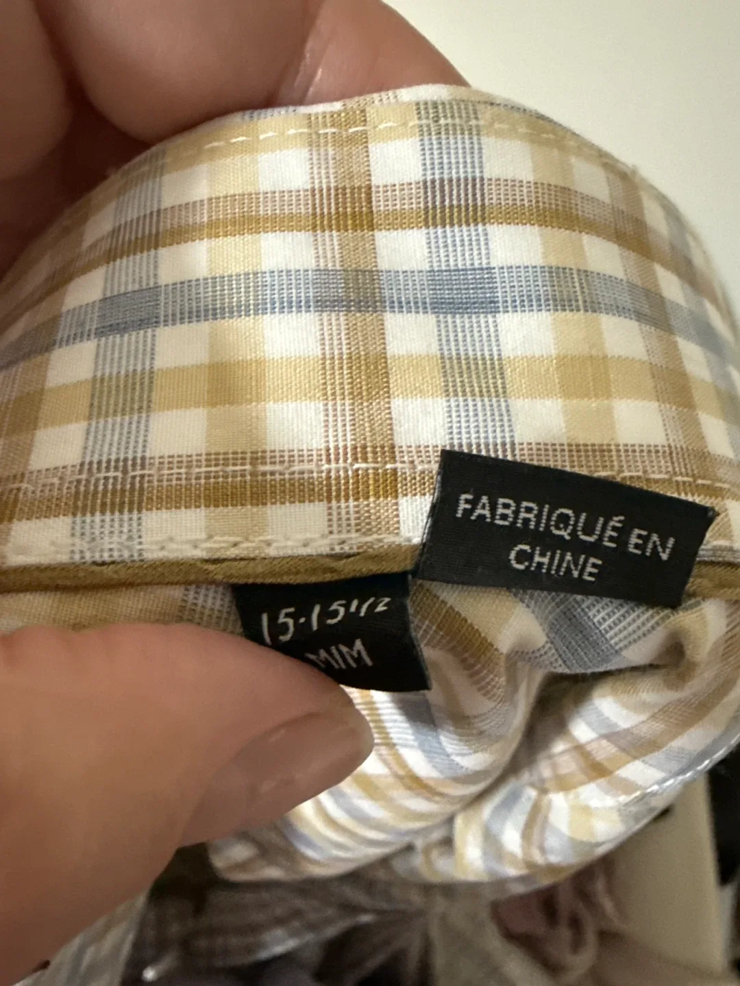 RW&CO. Slim Fit Non-Iron Shirt, Size 15-15 1/2 image indicator(4)