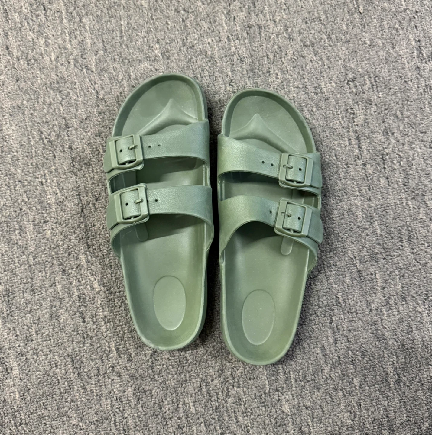 Green Arizona Soft Footbed Sandals