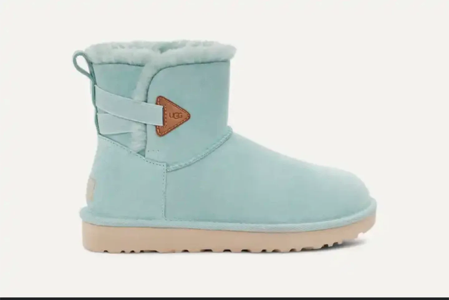 UGG Mini Bailey Bow II Boot - Size 9 - Blue image indicator(2)