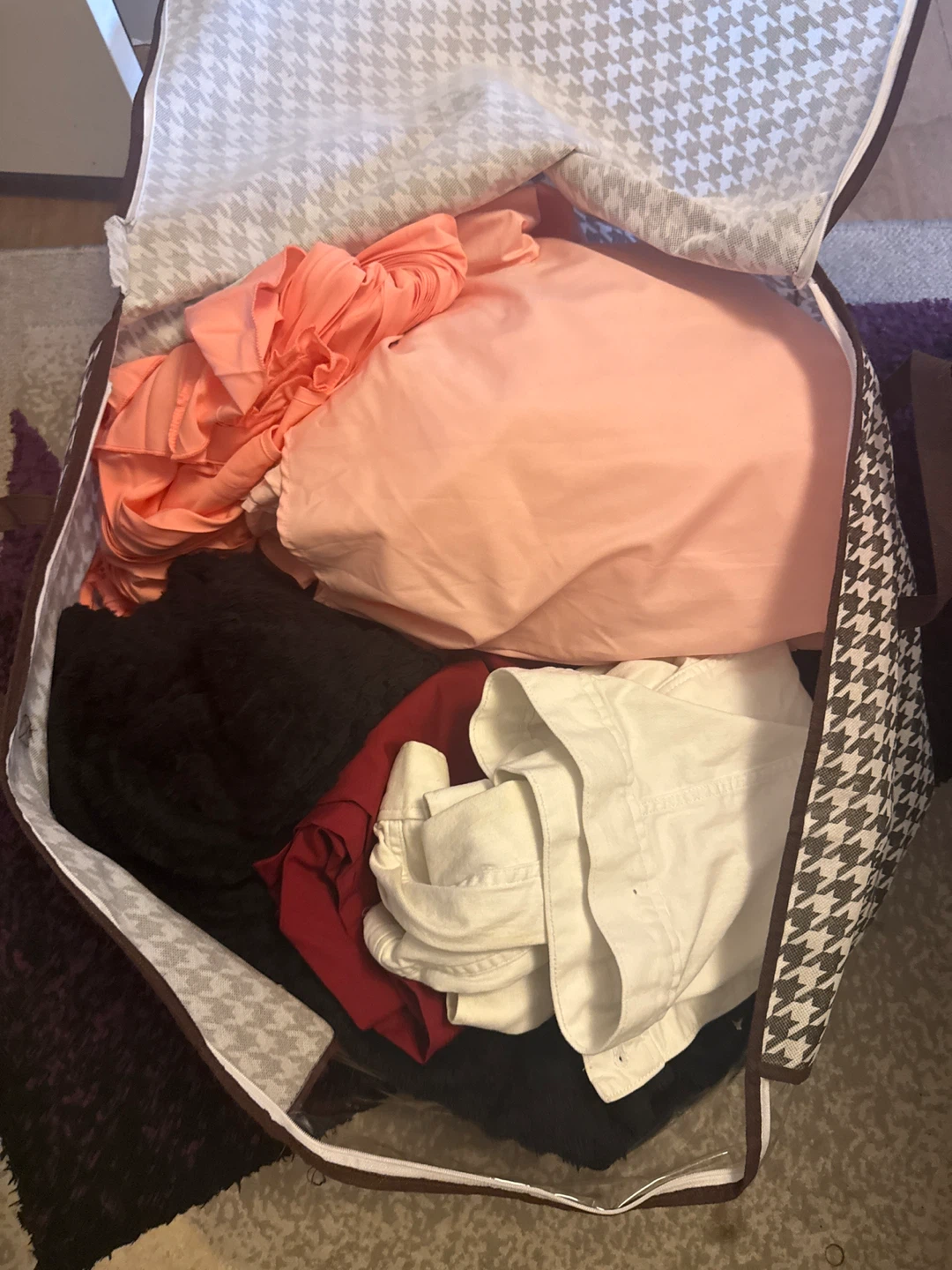 Bag of assorted clothing